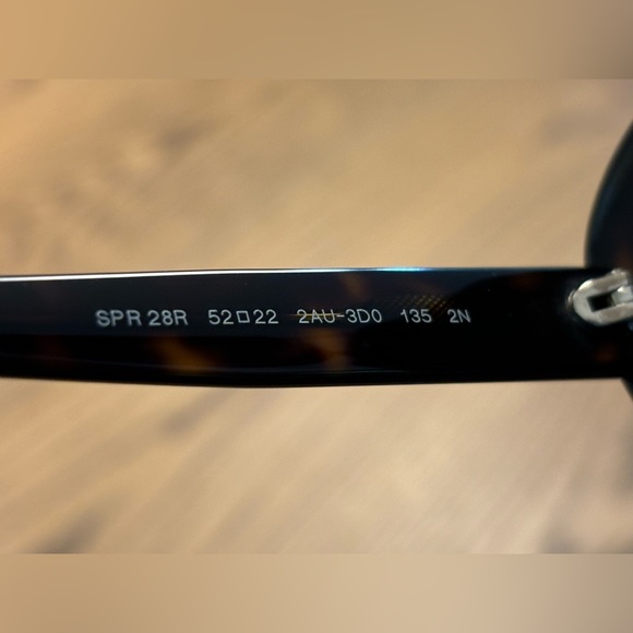 Prada SPR 28R 2AU3DO Oversized aviator Sunglasses - Picture 10 of 13